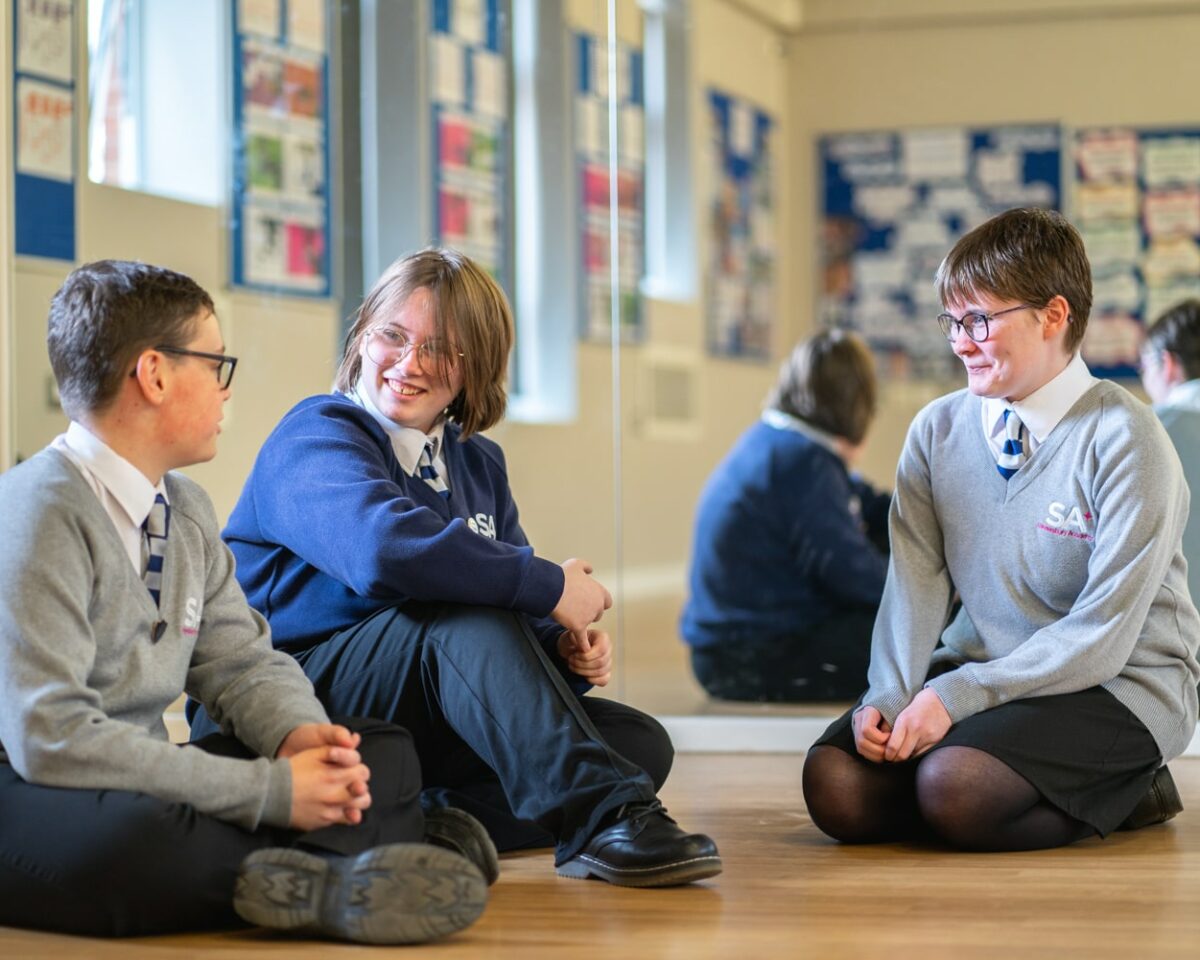 Children in hall, classroom | Marches Academy Trust